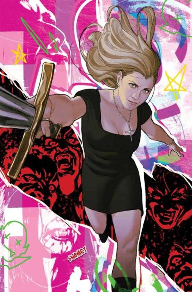 Buffy The Vampire Slayer #1 Cover J Joshua Sway Swaby Metal Premium Variant
